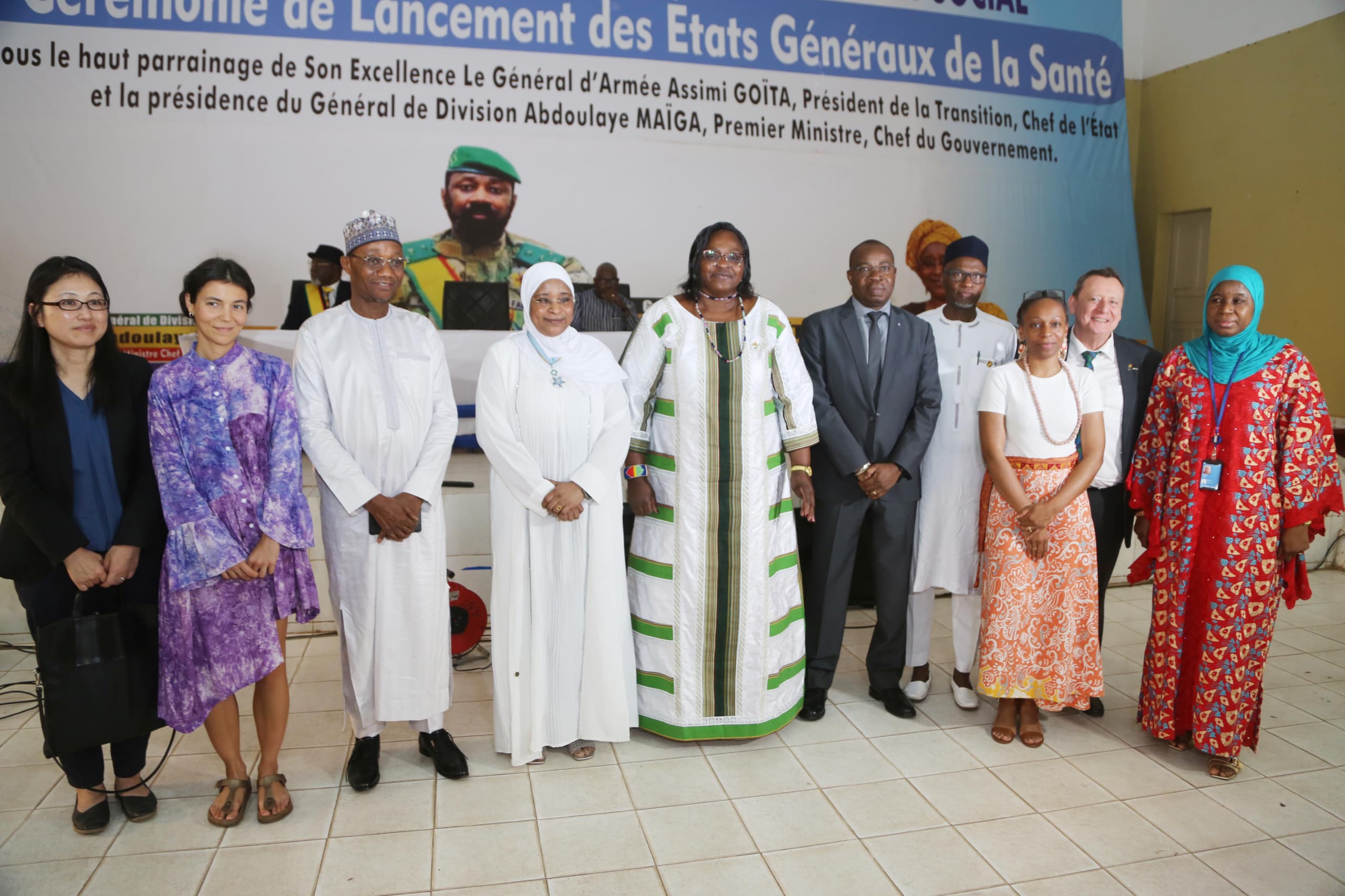 Remise officielle du rapport des Etats Généraux de la Santé : Toutes les compétences mises ensemble pour renforcer le système de santé au Mali.